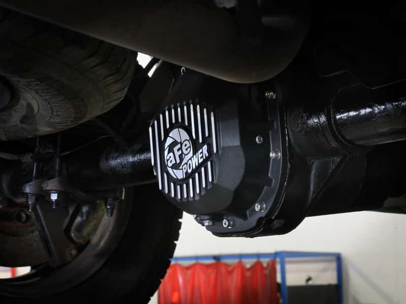 aFe — aFe 90-14 Ford F-150 Rear Differential Cover - Black w/ Machined Fins
Differential Cover - view 8