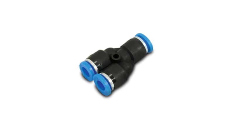 Vibrant — Vibrant Union inYin Pneumatic Vacuum Fitting - for use with 1/4in (6mm) OD tubing
FemalUnionYfor1/4"OD
UnionY1/4"ODQuickCnt
Vacuum Fitting - view 3