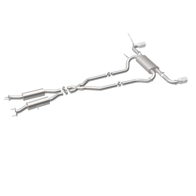 Magnaflow — MagnaFlow Cat-Back SS 2.5in Dual Split Rear 4in Black Tip 11-16 Jeep Grand Cherokee 5.7L V8/3.6L V6
Cat-Back - view 16