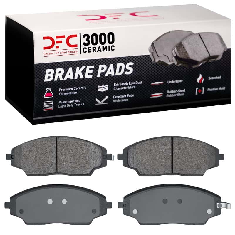 DFC — DFC 12-17 Chevrolet Sonic (Mexico) Front 3000 Ceramic Brake Pads
DFC Brake Pad Set - view 4