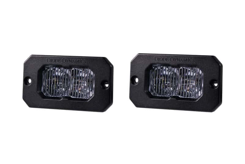 Diode Dynamics — Diode Dynamics Stage Series 2 In LED Pod Sport - White Fog Flush ABL (Pair) - view 1