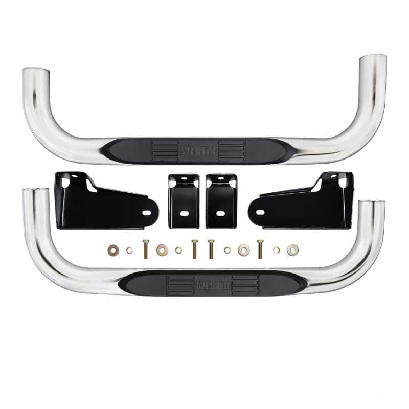 Westin — Westin 19-20 Chevy/GMC Silverado/Sierra 1500 Regular Cab E-Series 3 Nerf Step Bars - Stainless Steel
Nerf/Step Bar - view 4