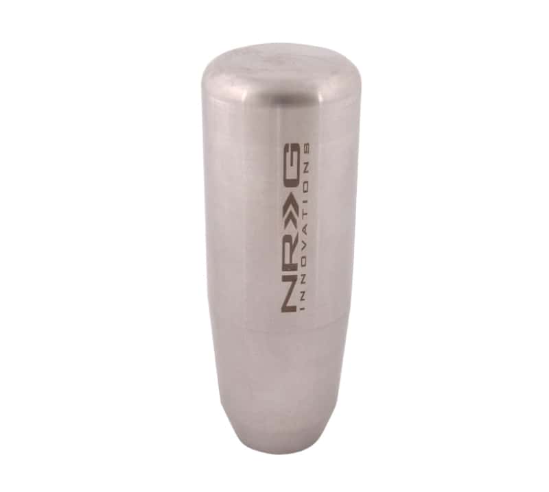 NRG — NRG Universal Short Shifter Knob - 3.5in. Length / Heavy Weight .85Lbs. - Silver - view 3