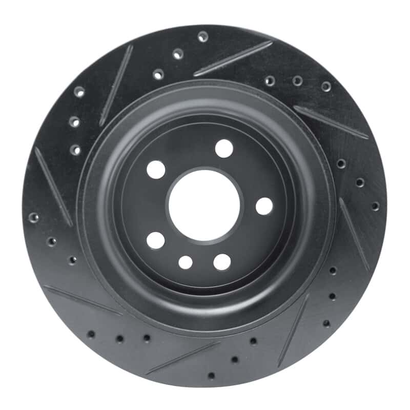 R1 Concepts — R1 10-17 Volvo XC60 Rear Right Drilled & Slotted Black Brake Rotor
R1 Brake Rotor Drill - view 5