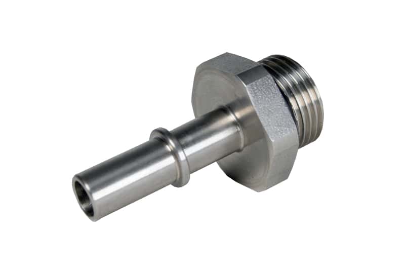 Aeromotive — Aeromotive Adapter 1/2 Male Quick Connect AN-12 ORB
Fitting - view 3