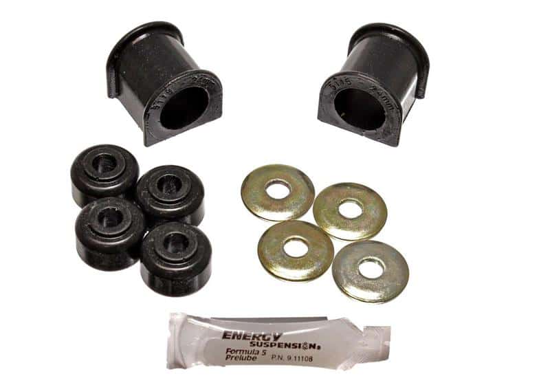 Energy Suspension — Energy Suspension 24Mm Front Stabilizer Bushings - Black
Sway Bar Bushing Kit - view 4