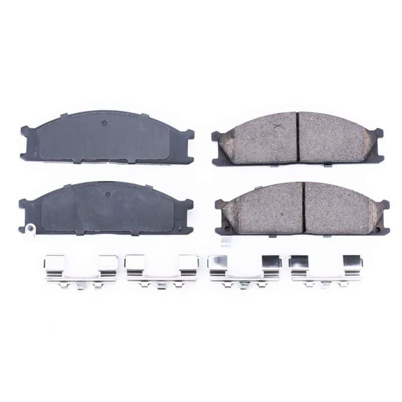 PowerStop — Power Stop 86-94 Nissan D21 Front Z17 Evolution Ceramic Brake Pads w/Hardware
Z17 Brake Pads - view 1