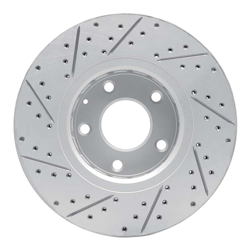 R1 Concepts — R1 16-25 Mazda Cx-5 Front Right Drilled & Slotted Geo-Carbon Rotor - view 5
