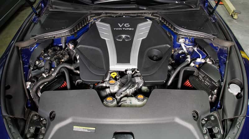 AEM Induction — AEM 2016 C.A.S Infinity Q50/Q60 V6-3.0L F/l Cold Air Intake
Cold Air Intake Syst
AEM Cold Air Intake - view 4