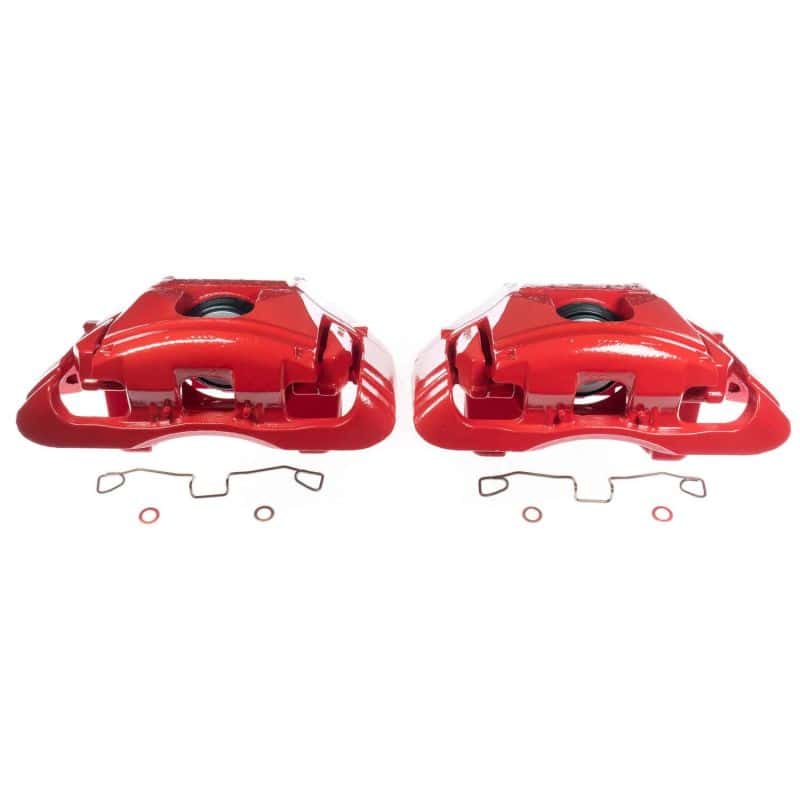 PowerStop — Power Stop 03-04 Audi A6 Front Red Calipers - Pair
Caliper Set - view 1