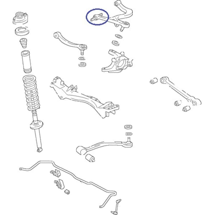Superpro — SuperPro 2003 Mitsubishi Lancer Evolution Rear Upper Inner Control Arm Bushing Kit
Bushing Kit - view 6