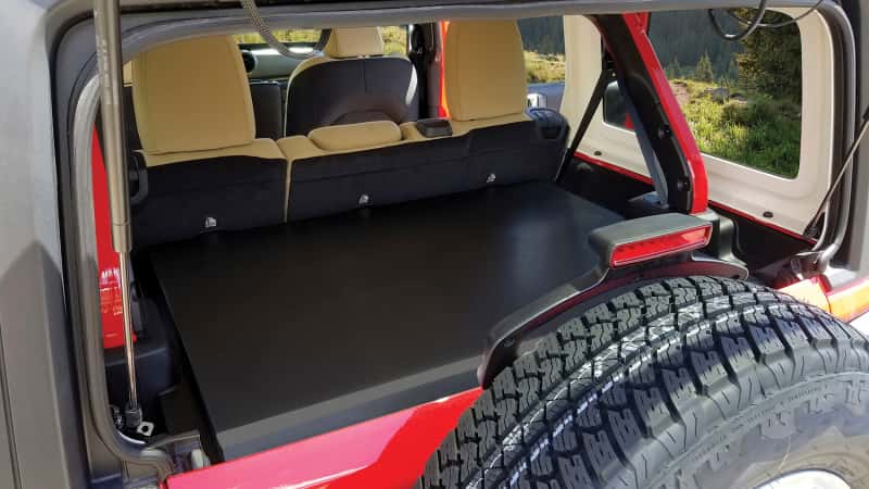 Tuffy Products — Tuffy Deluxe Enclosure For Jeep Wrangler W/O Subwoofer
Cargo Enclosure - view 3