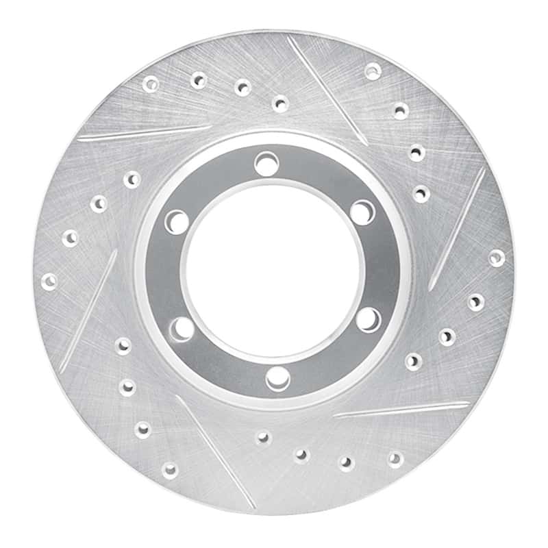 R1 Concepts — R1 81-87 Dodge Raider Front Right Drilled & Slotted Silver Brake Rotor
R1 Brake Rotor Drill - view 1