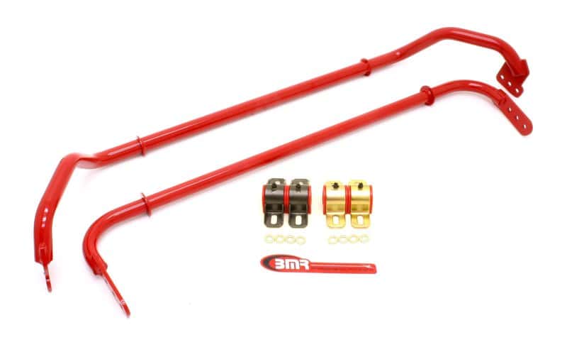 BMR Suspension — BMR 10-11 5th Gen Camaro Front & Rear Sway Bar Kit w/ Bushings - Red
Sway Bar Kit - view 1