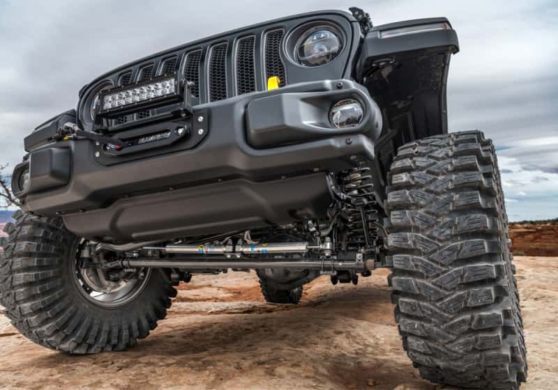 Superlift — Superlift 18-20 Jeep Wrangler JL/2020 Jeep Gladiator JT 4WD - Dual Steering Stabilizer Kit Bilstein - view 10
