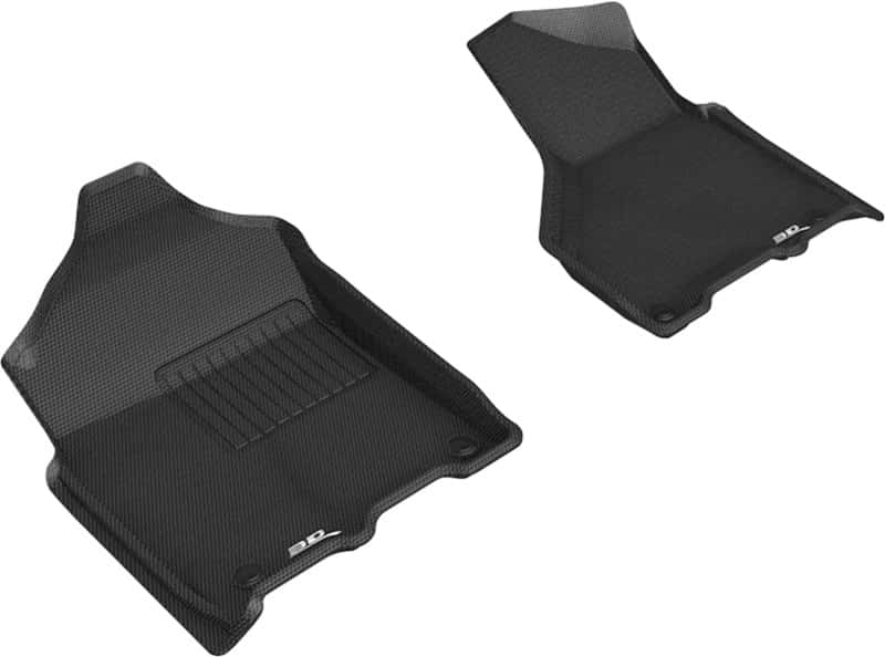3D MAXpider — 3D MAXpider 19-24 Dodge Ram 2500 / 3500 Crew Cab / Mega Cab Kagu Black R1
Floor Mat Set - view 1