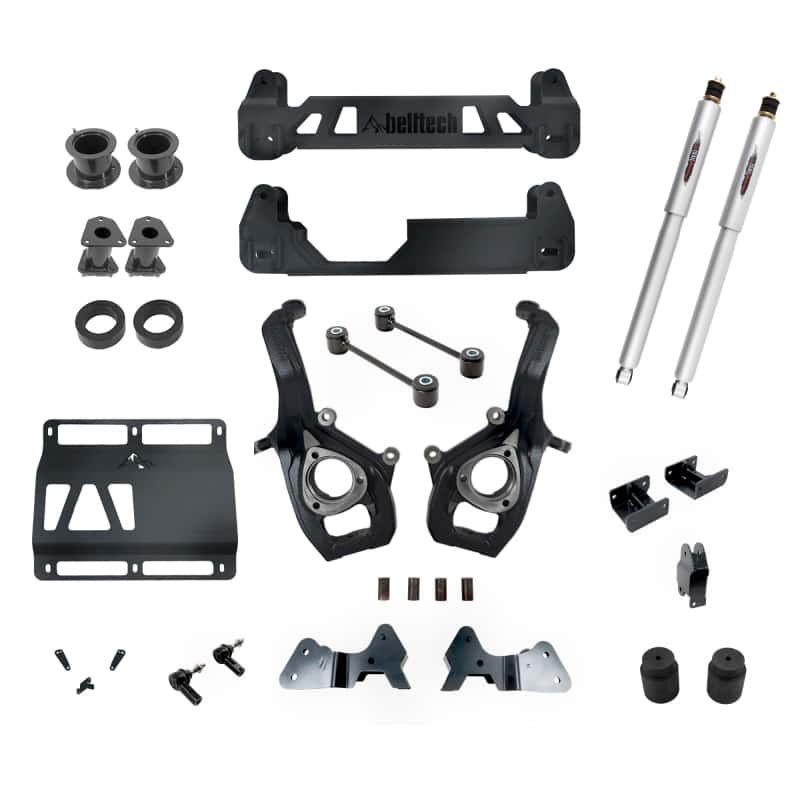 Belltech — Belltech 2019+ Dodge Ram 1500 2WD (NonClassic) 7in. Lift Kit w/ Shocks
LIFT KIT - view 2