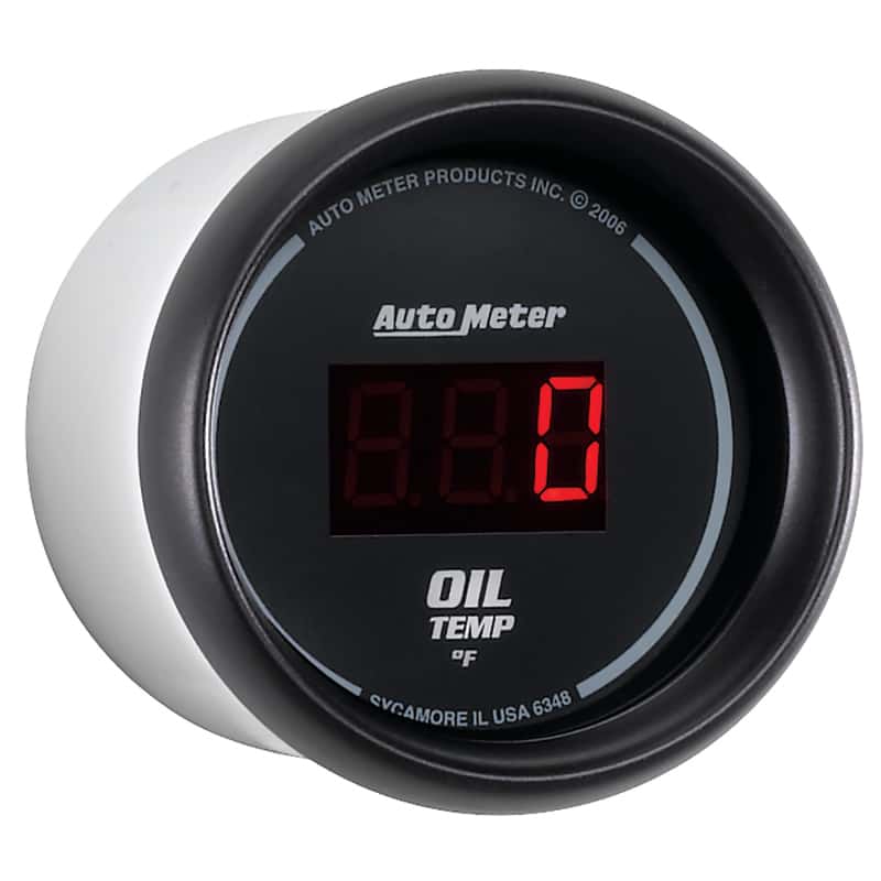 AutoMeter — Autometer Black 0-400F Digital Oil Temp Gauge
2-1/16" OIL TEMP, 0- - view 4