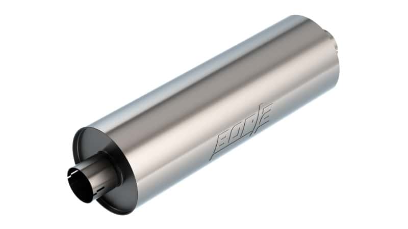 Borla — Borla Specialty Muffler 3in Center In/Out 7.75in Dia. 24in Body 29in OAL Touring Notched
Specialty Muffler - view 1