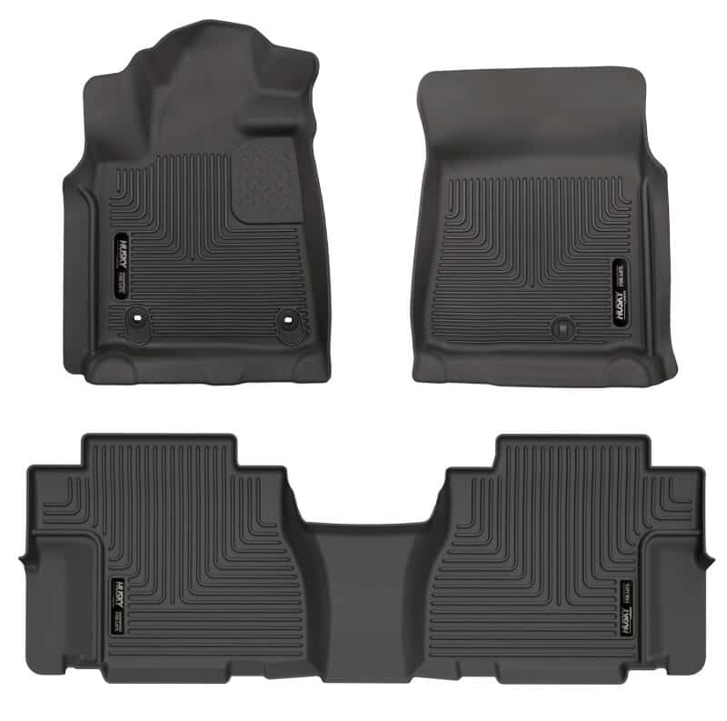 Husky Liners — Husky Liners 12-22 Toyota Sequoia Weatherbeater Front & 2nd Seat Floor Liners - Black
Floor Liners - view 1