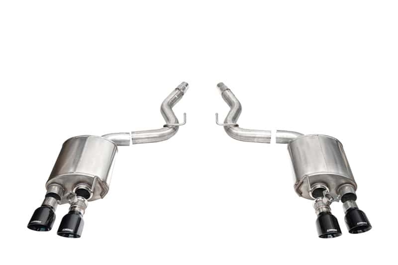 CORSA Performance — Corsa 24+ Ford Mustang Dark Horse 5.0L 3in Dual Rear Axle-Back w/Twin 4.5in Black PVD Slash Tips
Exhaust - view 1
