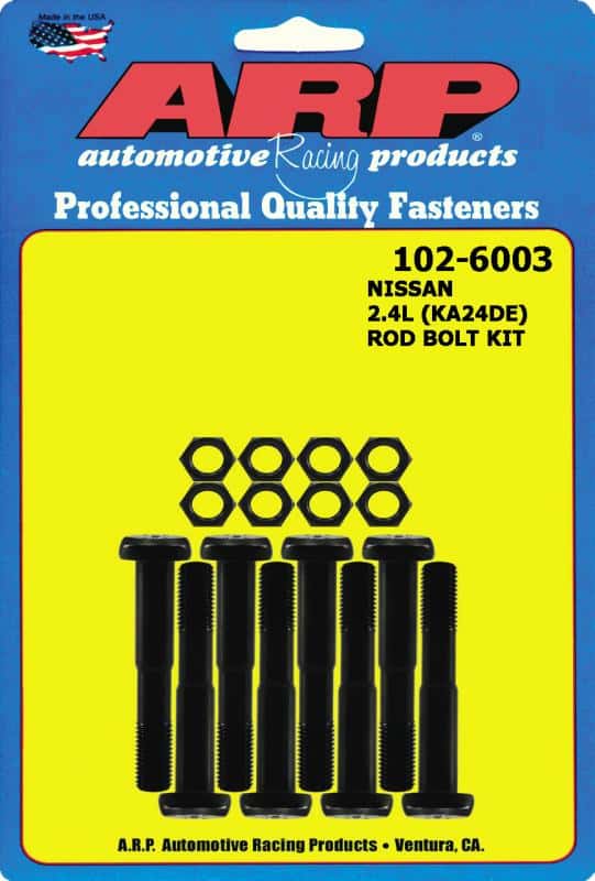 ARP — ARP Nissan KA24DE Rod Bolt Kit - view 1
