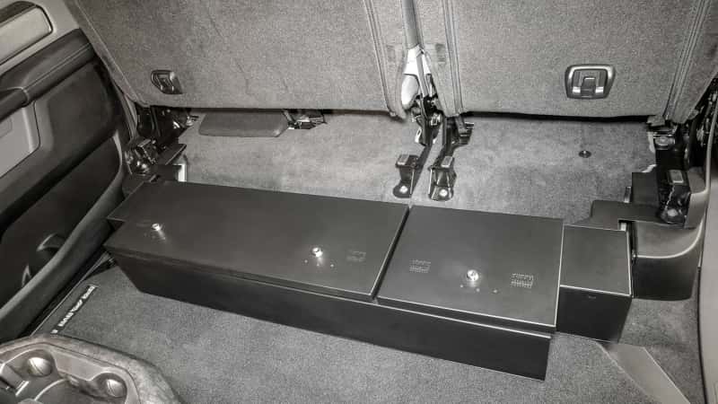 Tuffy Products — Tuffy Underseat Lockbox W/ Combo Lock For Ram Trucks Crew Cab
Lockbox - view 26