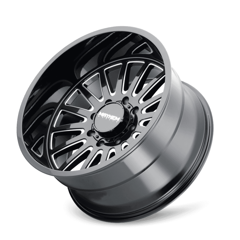 Mayhem — Mayhem 8114 Utopia 20x9 / 8x165.1 BP / 18mm Offset / 125.2mm Hub Black w/ Milled Spokes Wheel
MAYHEM 8114 - view 6
