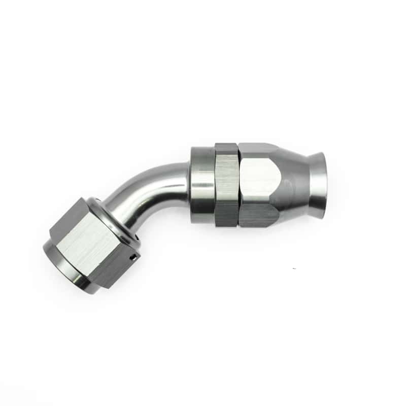 DeatschWerks — DeatschWerks 10AN Female Swivel 45-Degree Hose End PTFE (Incl. 1 Olive Insert) - view 4