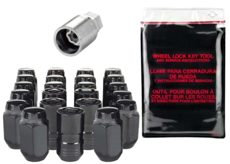 McGard — McGard SplineDrive Tuner 23-PC Jeep JL Install Kit w/Locks & Tool (Cone) M14X1.5 / 22m Hex - Black - view 2