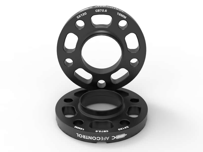 aFe — aFe CONTROL Billet Aluminum Wheel Spacers 5x120 CB72.6 18mm - BMW
Wheel Spacer Kit - view 1