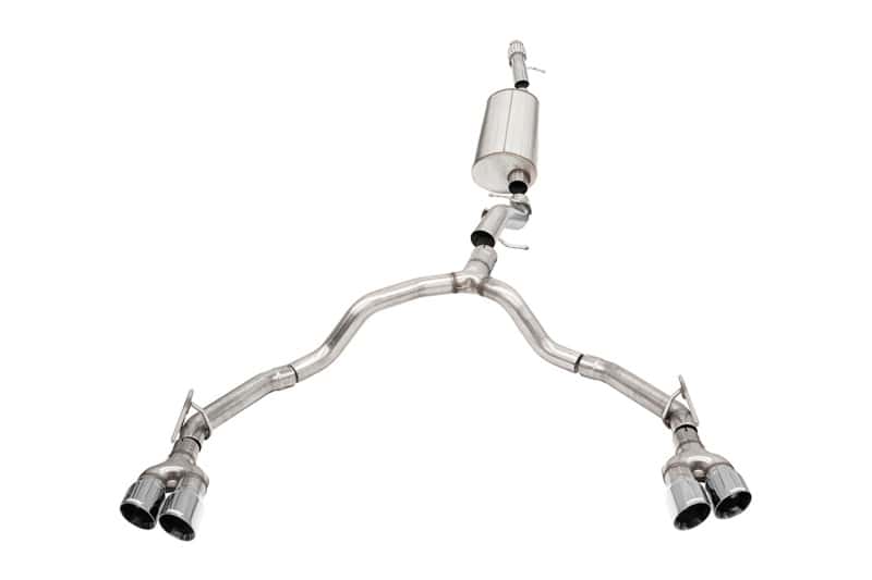 CORSA Performance — Corsa 21-25 Chevrolet Tahoe/GMC Yukon 4DR 6.2L 4WD Dual Rear 3/2.75in Sport Cat-Back DW 4inPol Tips
Exhaust - view 2