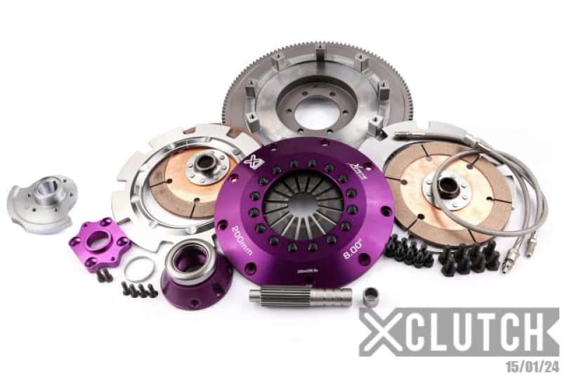 XCLUTCH — XClutch 93-95 Mazda RX-7 1.3L 8in Twin Solid Ceramic Clutch Kit
Clutch Kit - view 1