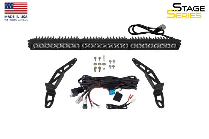 Diode Dynamics — Diode Dynamics Jeep 2018 SS30 Bumper LED Kit Sport White Combo ABL - view 8