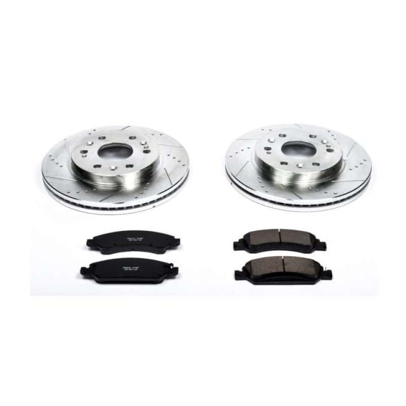 PowerStop — Power Stop 08-19 Cadillac Escalade Front Z23 Evolution Sport Brake Kit - view 1