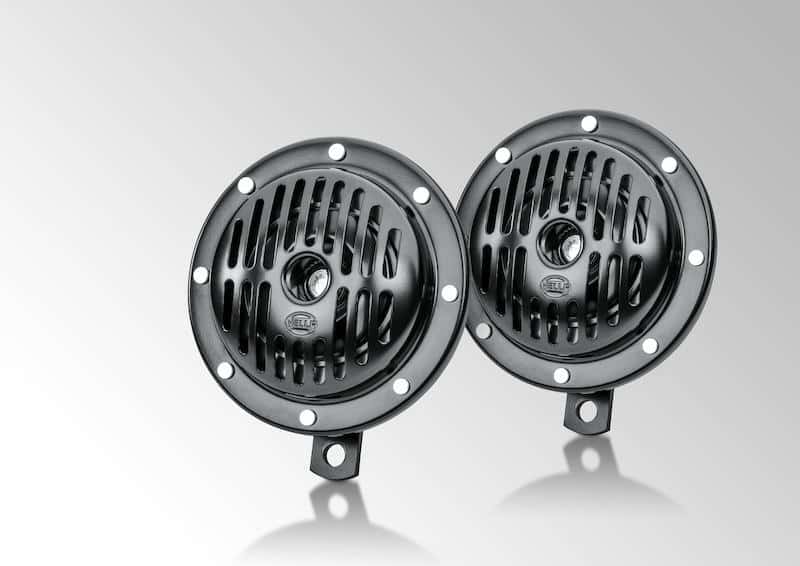 Hella — Hella Supertone Horn Kit 12V 310/380HZ HTone Black - view 11