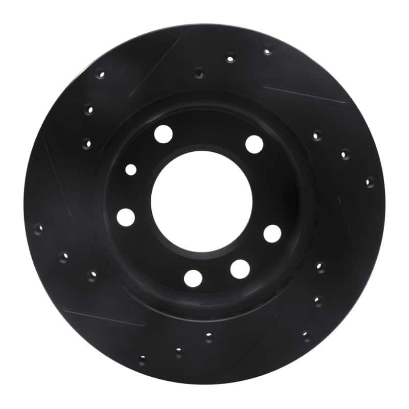 R1 Concepts — R1 02-06 Dodge Sprinter 2500 Front Right Drilled & Slotted Black Brake Rotor
R1 Brake Rotor Drill - view 5