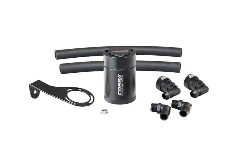 CORSA Performance — Corsa 2021-2025 Ford Bronco 2.7L Aluminum Oil Catch Can
Accessory - view 2