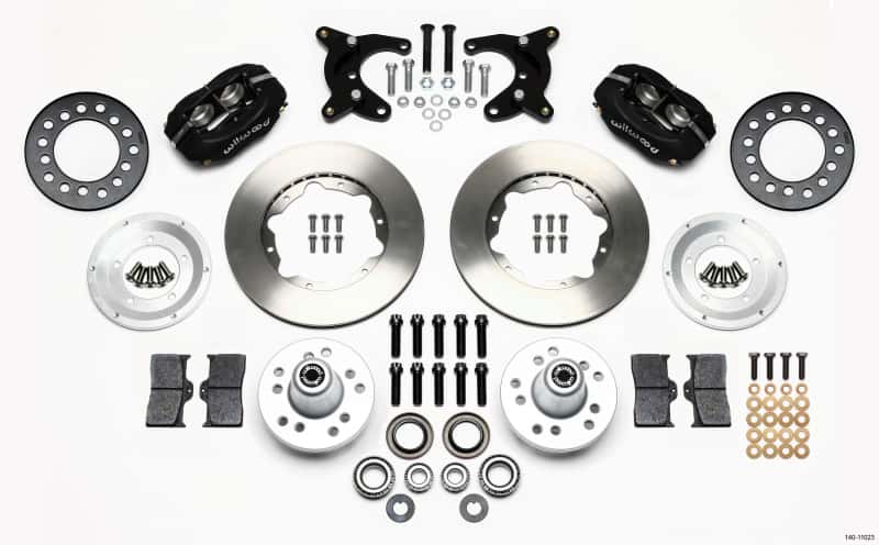 Wilwood — Wilwood Forged Dynalite Front Kit 11.00in 65-72 CDP A Body - 10in Drum
BRAKE KIT - view 2