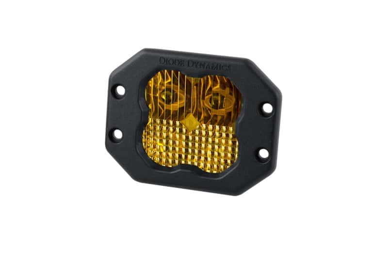 Diode Dynamics — Diode Dynamics SS3 Pro ABL - Yellow Combo Flush (Single) - view 1