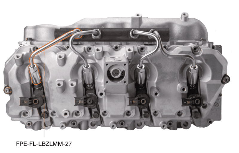 Fleece Performance — Fleece Performance 06-10 GM 2500/3500 Duramax LBZ/LMM High Pressure Injection Line (No. 2 & 7)
Fuel Injector Line - view 3