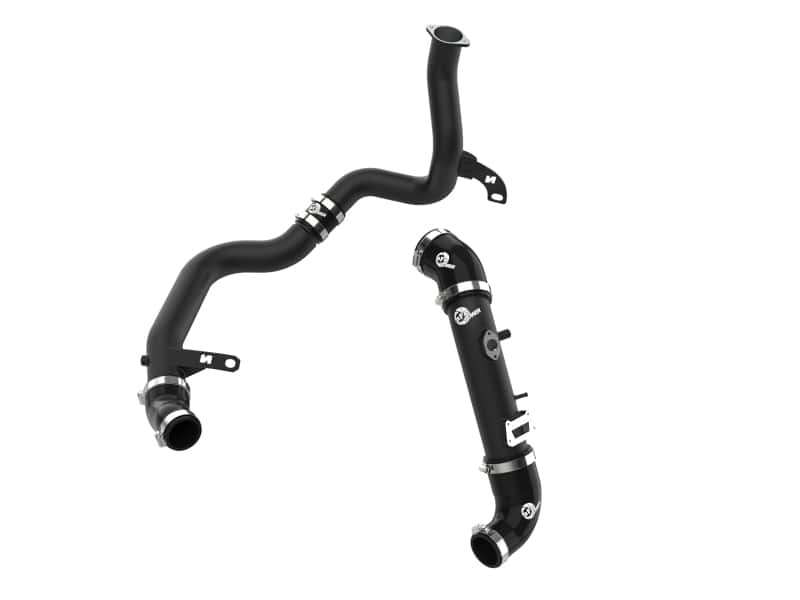 aFe — AFE 19-22 Hyundai Veloster N BladeRunner Aluminum Hot & Cold Charge Pipe Kit - Black
Charge Pipe Kit - view 1