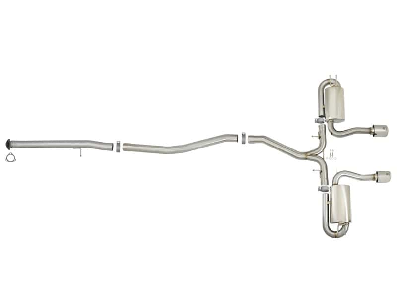 aFe — aFe Takeda 3in 304 SS Cat-Back Exhaust System w/Polished Tips 2017+ Honda Civic Si (4dr) I4 1.5L (t)
Cat-Back Exhaust - view 5
