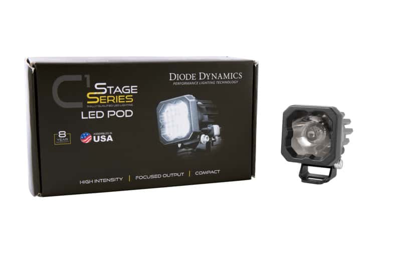 Diode Dynamics — Diode Dynamics Stage Series C1 LED Pod Pro - White Spot Standard ABL Each - view 5