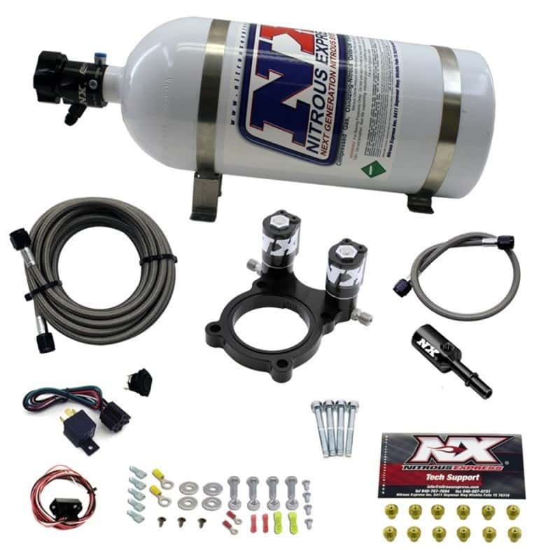 Nitrous Express — Nitrous Express Nitrous Plate Kit for Can Am Maverick w/5.0lb Bottle
Injection System Kit
N2OSys - view 1