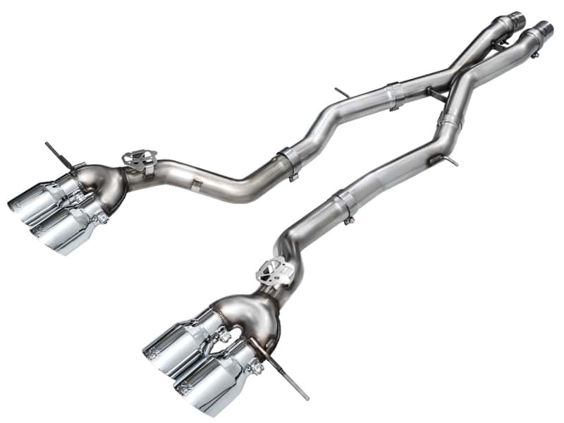 AWE Tuning — AWE Tuning 23-24 BMW G87 M2 Track Edition Exhaust - Chrome Silver Tips
Track Catback - view 1