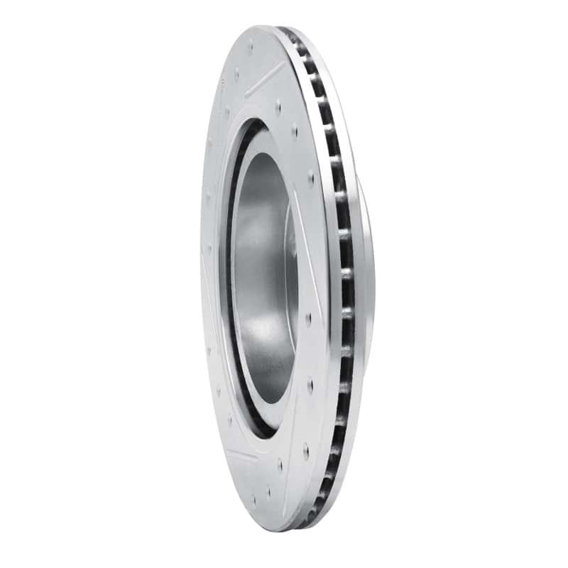 R1 Concepts — R1 16-25 Dodge Attitude (Mexico) Front Right Drilled & Slotted Silver Brake Rotor
R1 Brake Rotor Drill - view 4
