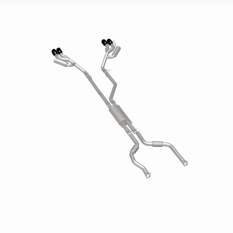 Magnaflow — MagnaFlow 20-21 Ford Explorer 3.0L V6 Dual Exit Quad Black Chrome Tip Street Series Cat-Back Exhaust - view 16