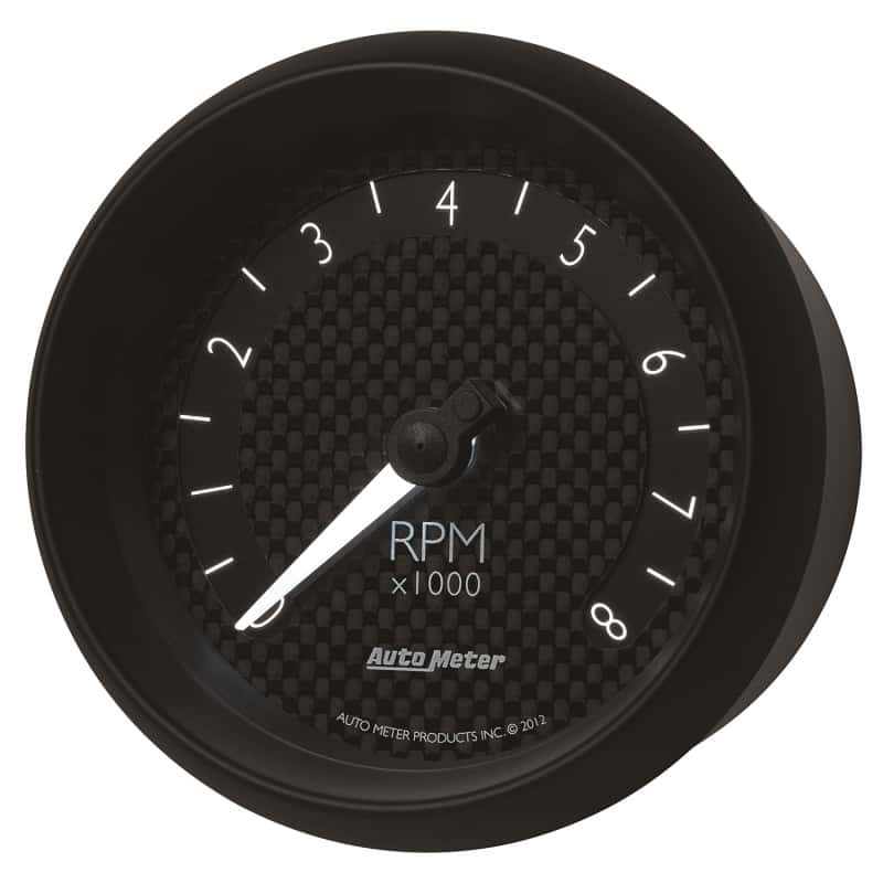 AutoMeter — Autometer GT Series 3-3/8in In Dash 8K RPM Tachometer
3-3/8" TACH, 8,000 R - view 9