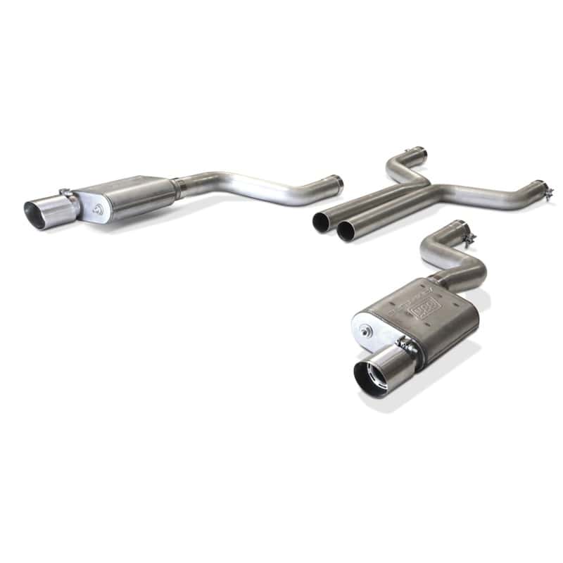 BBK — BBK 2015-16 Mustang GT Varitune Complete Cat Back Exhaust System (Includes Resonator Delete X-Pipe)
Exhaust Pipes - view 1